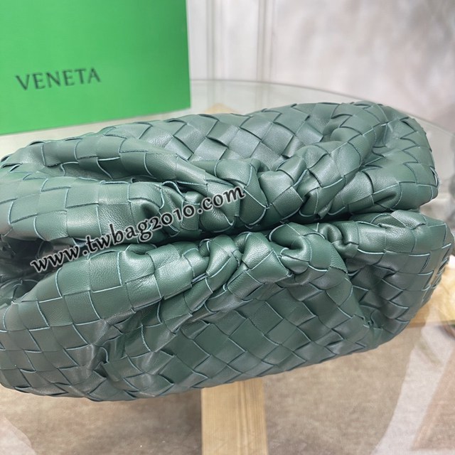 Bottega veneta高端女包 98062寬編織 寶緹嘉純手工編織羔羊皮女包 BV經典款大號編織雲朵包  gxz1406